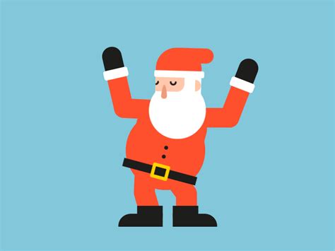 dancing santa animated gif|dancing santa gif for email.